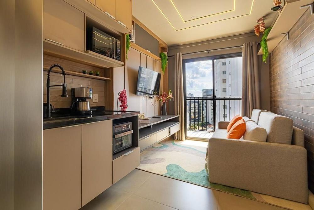 Sky Vibe - Px Metro Faria Lima/frente Ao Eldorado. Apartamento São Paulo